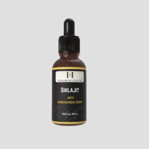 Shilajit with ashwagandha drops