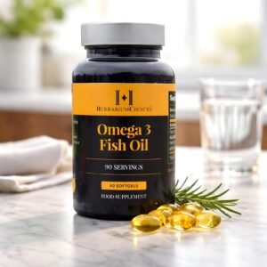 Omega 3 Fish Oil Softgel Capsules — 90 Count